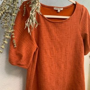 Fall NWOT Cute Blouse, Orange classy blouse